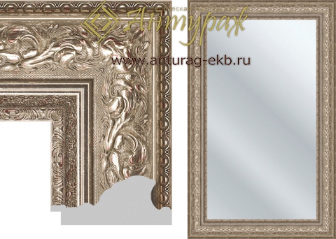 Багет пластиковый BR511(110)-40 