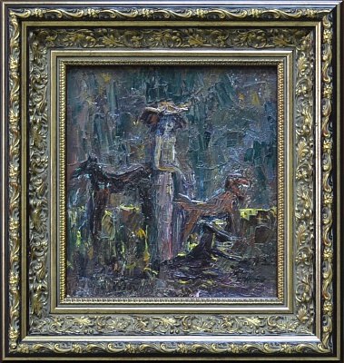 Оформить картину. Живопись Кряжева