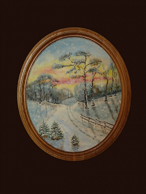 Круглая рама